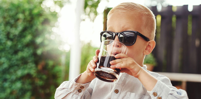 caffeine consumption for children